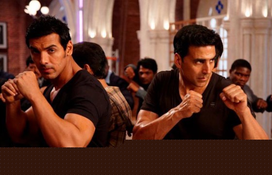 John Abraham, Akshay Kumar (Housefull 2 Movie Stills)