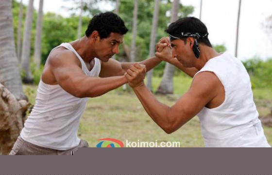 John Abraham, Akshay Kumar (Housefull 2 Movie Stills)