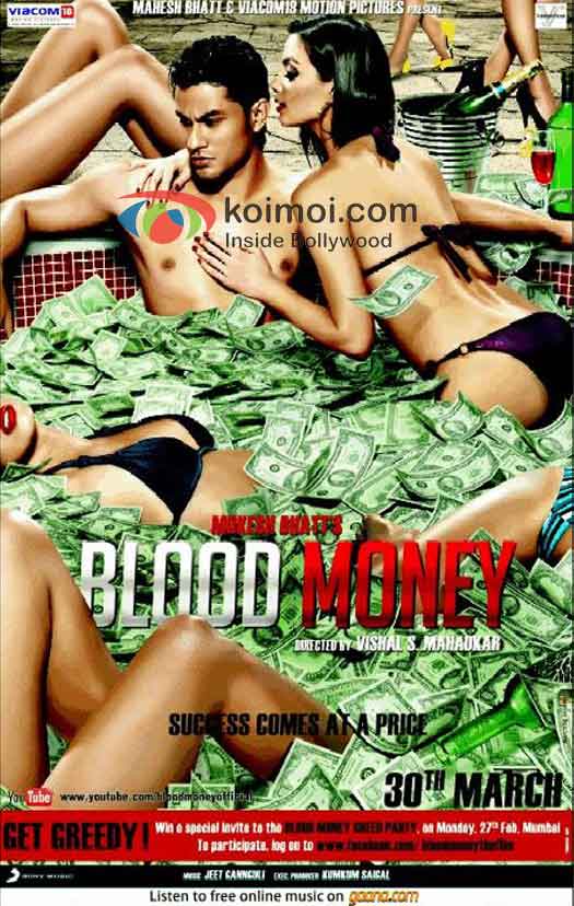 Kunal Khemu (Blood Money Movie Poster)