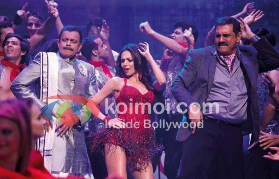 Mithun Chakraborty, Malaika Arora Khan, Boman Irani (Housefull 2 Movie Stills)