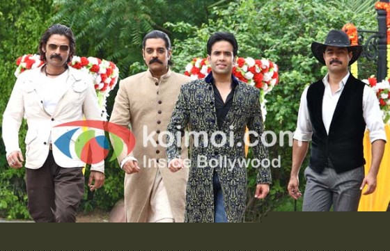 Mukul Dev, Chandrachur Singh, Tusshar Kapoor, Sushant Singh (Chaar Din Ki Chandni Movie Stills)