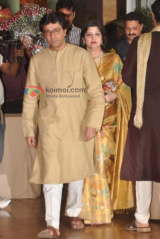 Raj Thackeray At Ritesh-Genelia Wedding