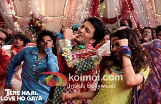 Ritesh Deshmukh, Genelia D'souza (Tere Naal Love Ho Gaya Movie Stills)