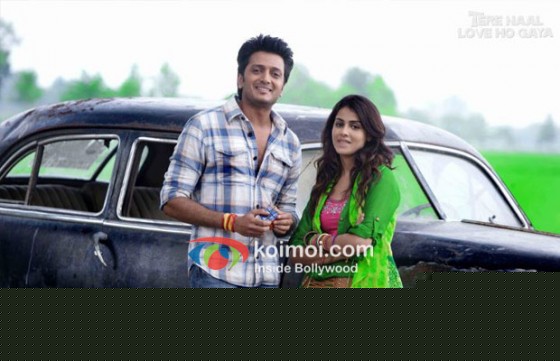 Ritesh Deshmukh, Genelia D'souza (Tere Naal Love Ho Gaya Movie Stills)