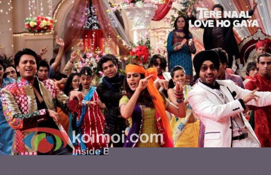Ritesh Deshmukh, Genelia D'souza (Tere Naal Love Ho Gaya Movie Stills)