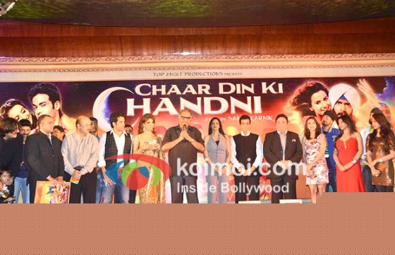 Samir Karnik, Anupam Kher,  Tusshar Kapoor, Boney Kapoor, Sridevi, Jeetendra, Rishi Kapoor, Kulraj Randhawa Launch Chaar Din Ki Chandni-Music