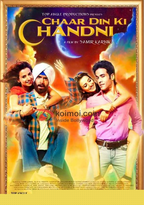 Tusshar Kapoor, Kulraj Randhawa (Chaar Din Ki Chandni Movie Poster)