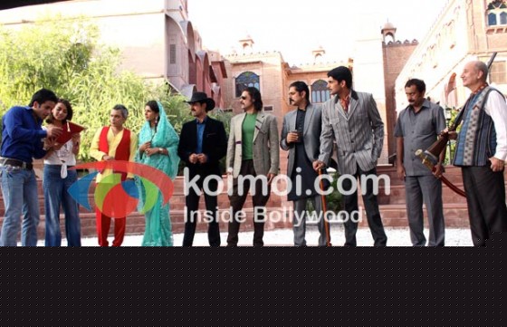 Tusshar Kapoor, Kulraj Randhawa, Sushant Singh, Mukul Dev, Chandrachur Singh (Chaar Din Ki Chandni Movie Stills)  