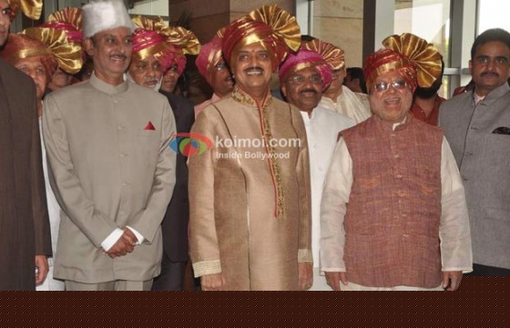 Vilasrao Deshmukh At Ritesh-Genelia Wedding