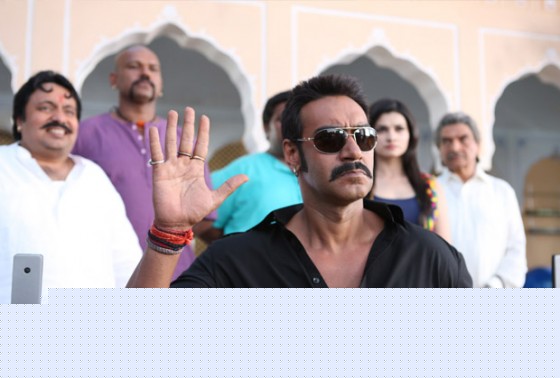 A stern Ajay Devgan in Bol Bachchan Movie Stills