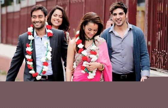 Ajay Devgan, Kangana Ranaut, Sameera Reddy, Zayed Khan (Tezz Movie Stills)