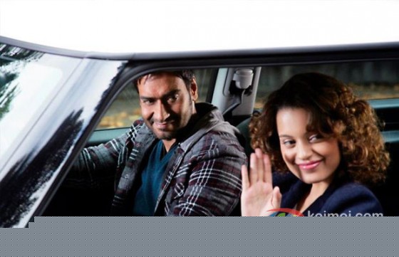 Ajay Devgan, Kangana Ranaut (Tezz Movie Stills)