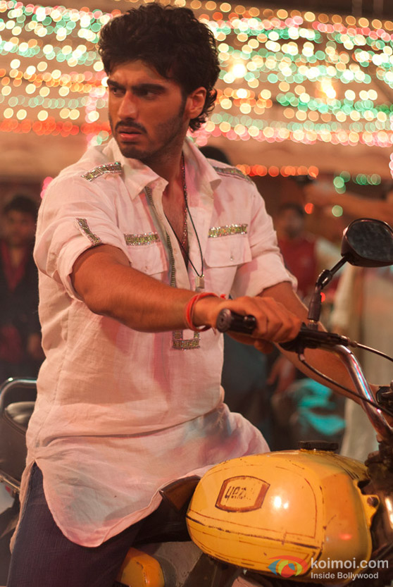 Arjun Kapoor in gives a dirty look Ishaqzaade Movie