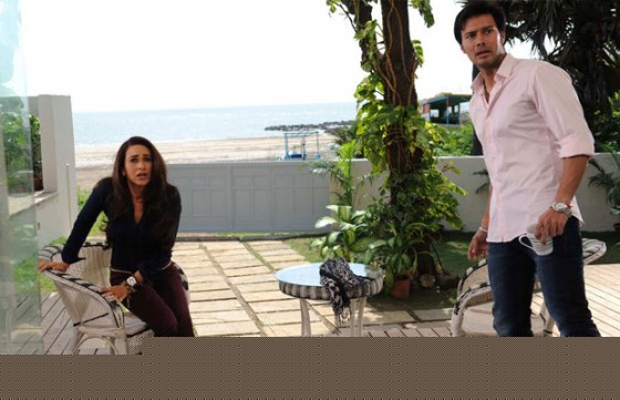 Karisma Kapoor, Rajneesh Duggal (Dangerous Ishhq Movie Stills)