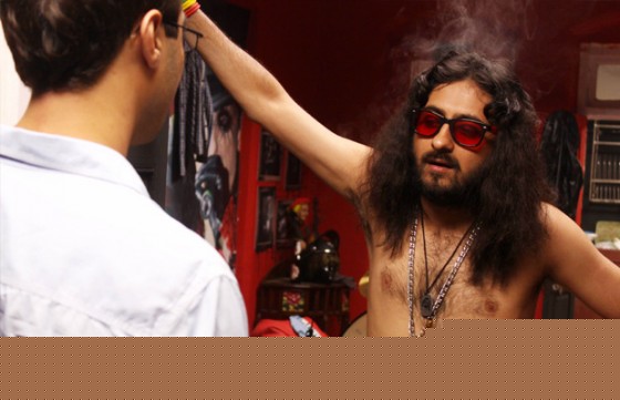 Ranvir Shorey, Pradhuman Singh (Life Ki Toh Lag Gayi Movie Stills)