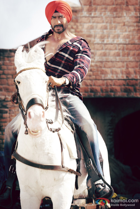 Ajay Devgan in Son Of Sardar Movie Stills