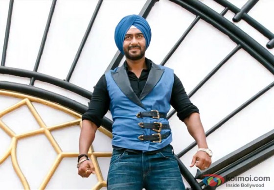 Ajay looks dashing in Son Of Sardar Movie Stills
