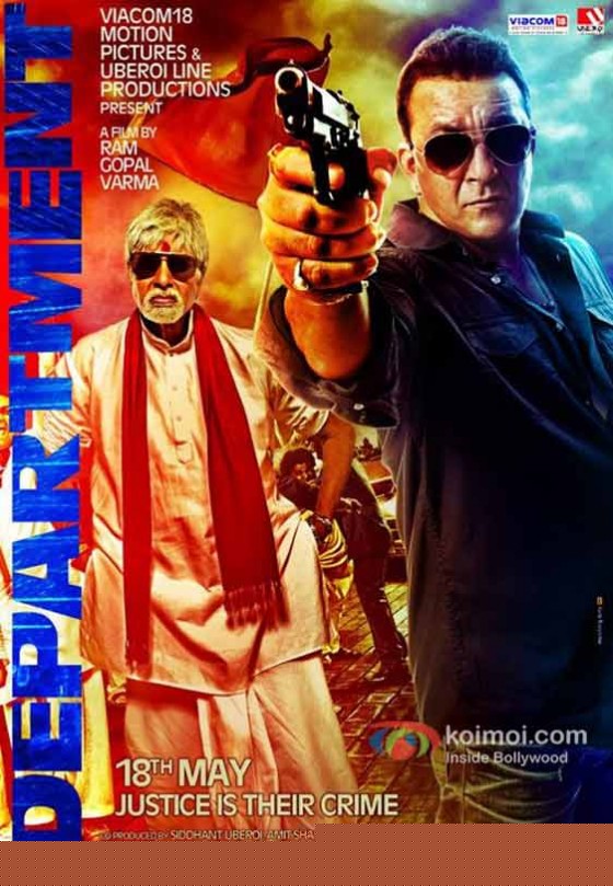 Amitabh Bachchan, Sanjay Dutt (Department Movie Poster)