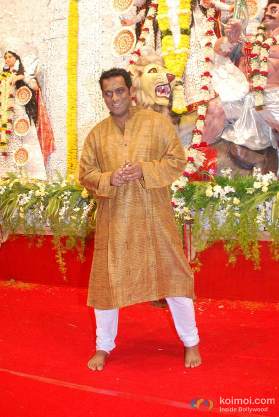 Anurag Basu At Durga Pooja
