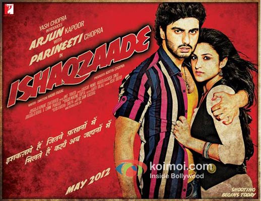 Arjun Kapoor, Parineeti Chopra (Ishaqzaade Movie Poster)