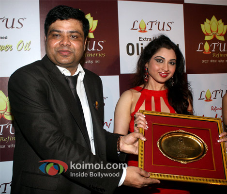 Arun Sharma Misti Mukherjee At Lotus Refineries Launch