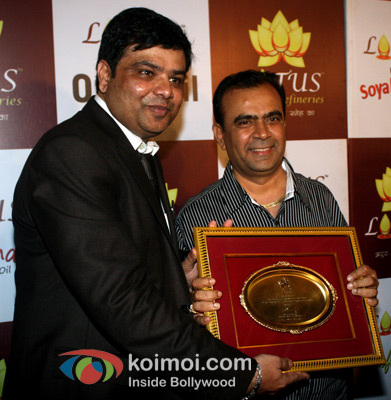 Arun Sharma, Yogesh Lakhani At Lotus Refineries Launch