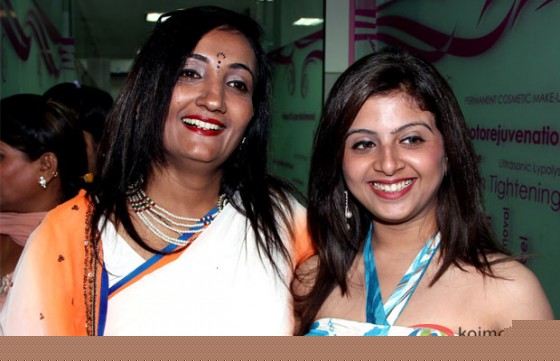 Dr. Nishita Seth, Vaishali Nigam At A Clinic Launch