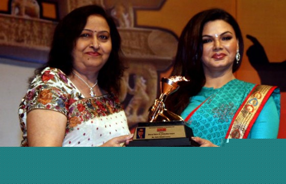 Geeta Shah, Rakhi Sawant At Dadasaheb Ambedkar Awards