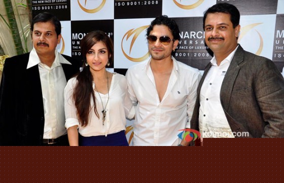 Gopal Thakur, Soha Ali Khan, Kunal Khemu, Hasmukh Thakur At Monarch Universal Office Inauguration