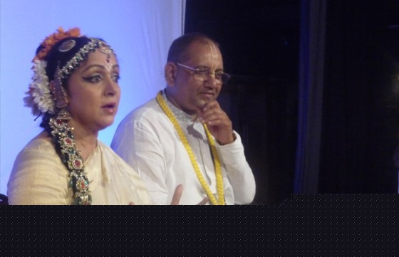 Hema Malini At Ram Navami Celebrations At ISKCON