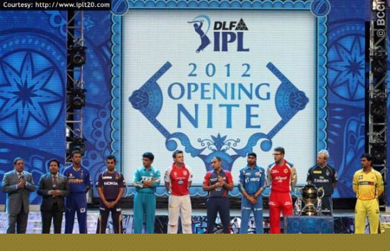 IPL Team Captains At Opening Ceremony