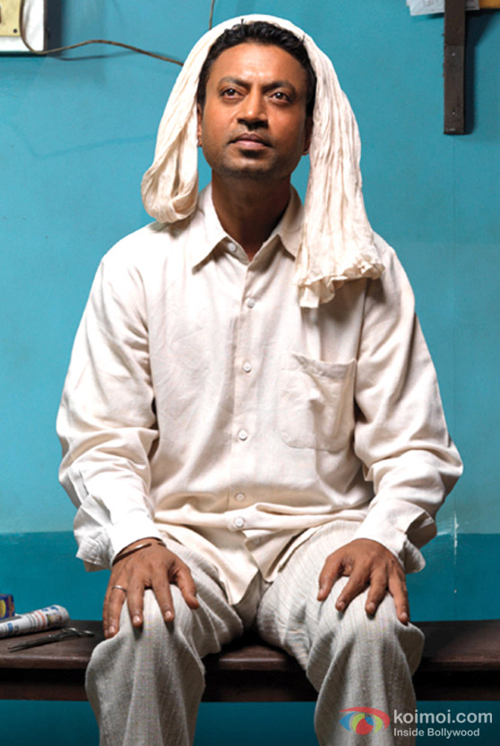 Irrfan Khan in his home in Billu Movie
