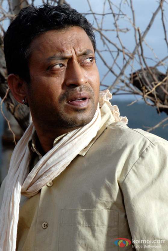 Irrfan Khan as a villager in Billu Movie