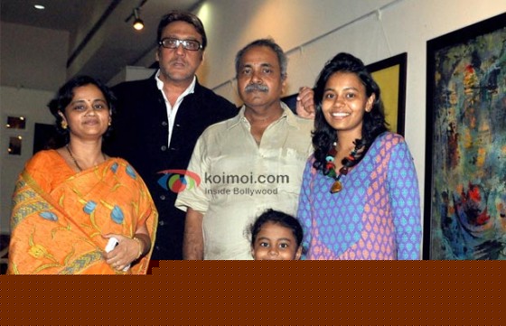 Jayashree, Jackie Shroff Ashok At Punam Salecha's Exhibition