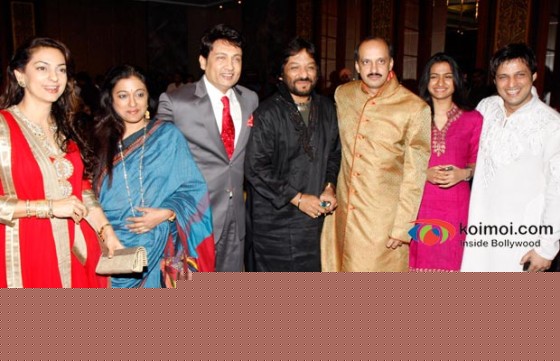 Juhi Chawla, Sonali Rathod, Shekhar Suman,Roop Kumar, Dinesh Mahavir, Sandeep Mahavir At Remember Me Audio Launch