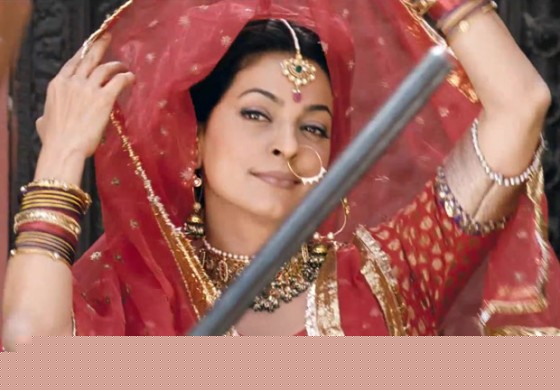 Juhi Chawla in Son Of Sardar Movie Stills