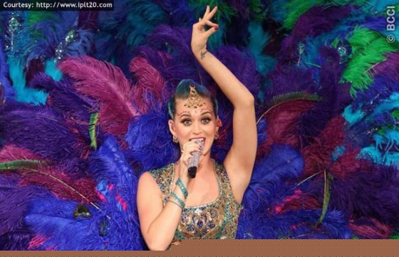 Katy Perry At IPL 5 Opening Ceremony