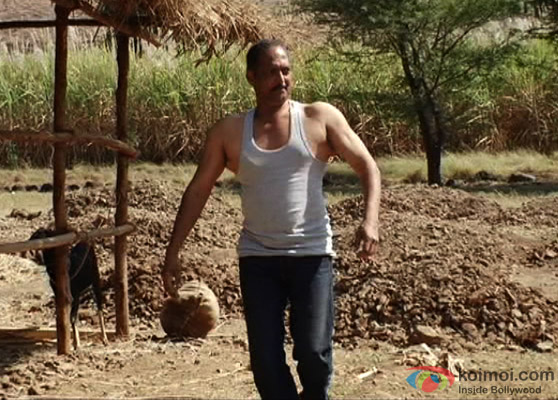 Nana Patekar On The Sets Of Kamaal Dhamaal Malamaal Movie