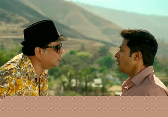 Paresh Rawal and Shreyas Talpade in Kamaal Dhamaal Malamaal Movie Stills
