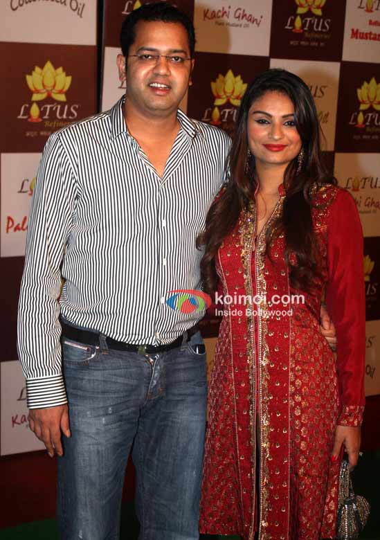 Rahul Mahajan, Dimpy Mahajan At Lotus Refineries Launch