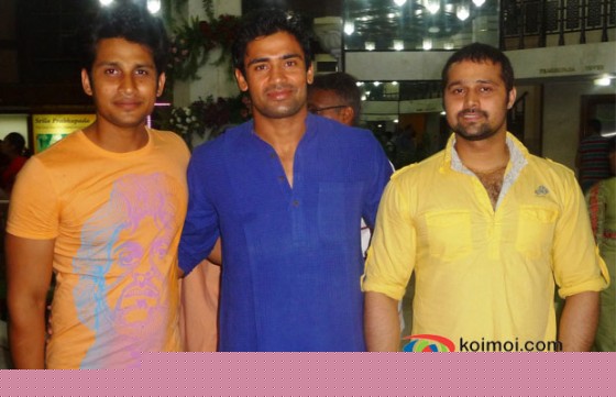 Sangram Singh and Mudasir Ali At Ram Navami Celebrations At ISKCON