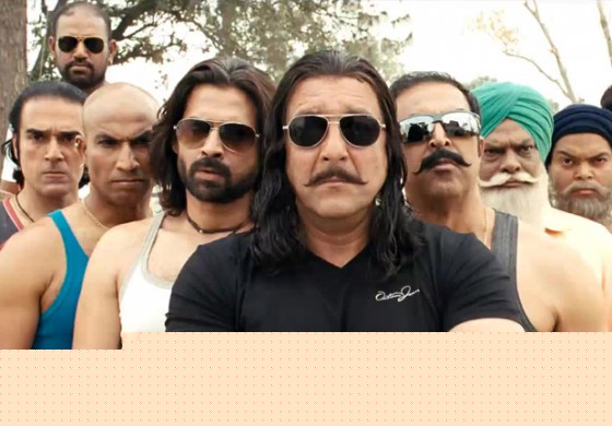 Sanjay Dutt and his gang in Son Of Sardar Movie Stills