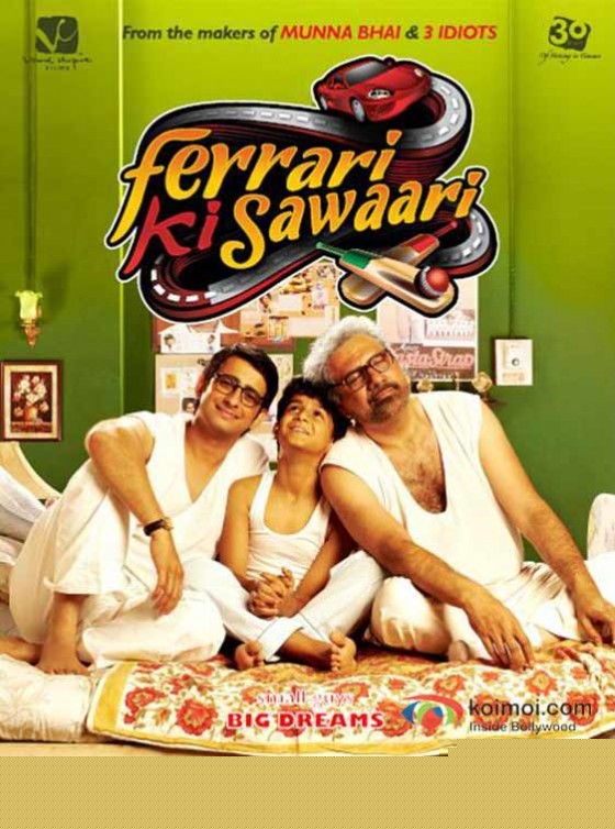 Sharman Joshi, Boman Irani (Ferrari Ki Sawaari Movie Poster)