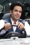 Tusshar Kapoor on the wheel in Chaar Din Ki Chandni Movie