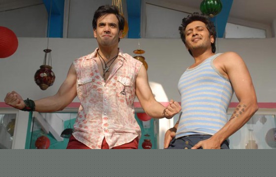 Tusshar Kapoor, Ritesh Deshmukh (Kyaa Super Kool Hain Hum Movie Stills)