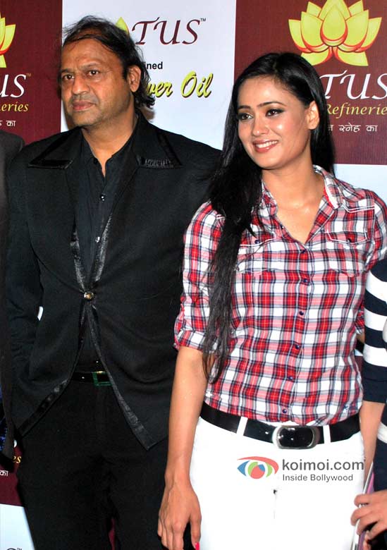 Vasant Bhandari Sweta Tiwari At Lotus Refineries Launch