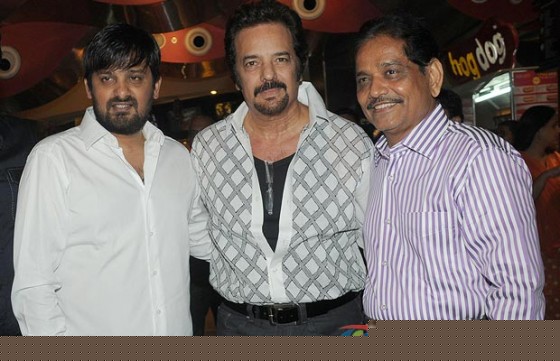 Wajid, Akbar Khan, Ganesh Jain At Tezz Premiere