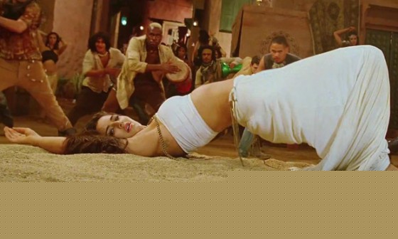 Hot Katrina Kaif shaking her body to the tunes of Mashallah in Ek Tha Tiger Movie Stills