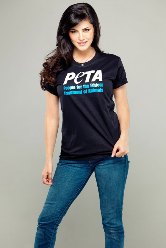 Sunny Leone for PETA