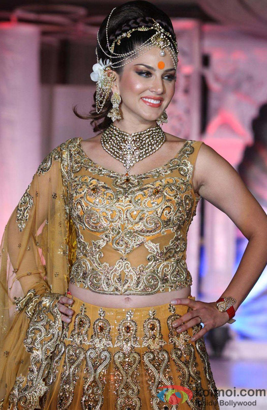 Sunny Leone walks the ramp for Rohit Verma at Fashion Show